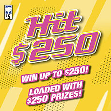 Hit $250 Scratch-Off Game Link